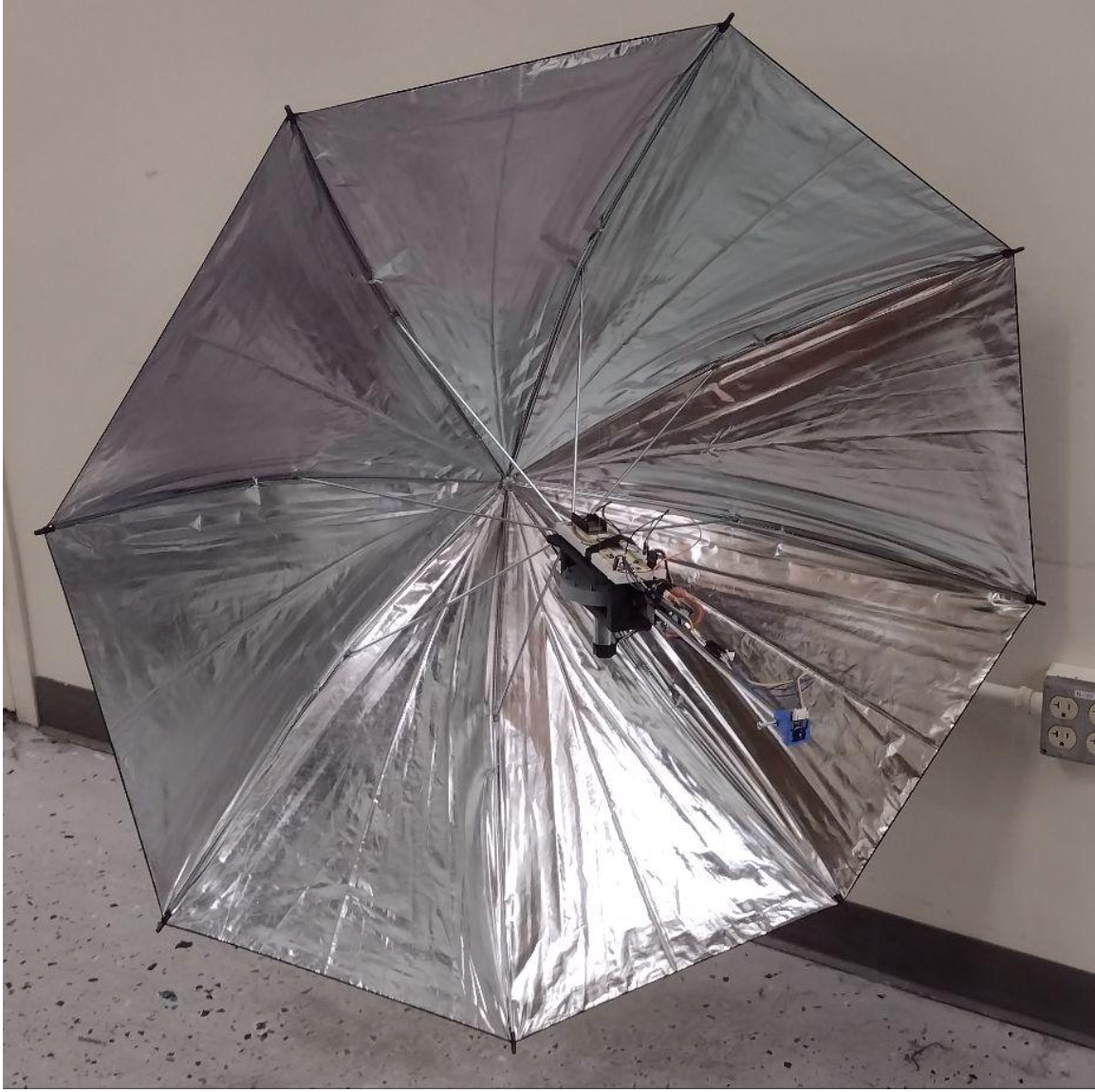 Solar-Concentrating Satellite